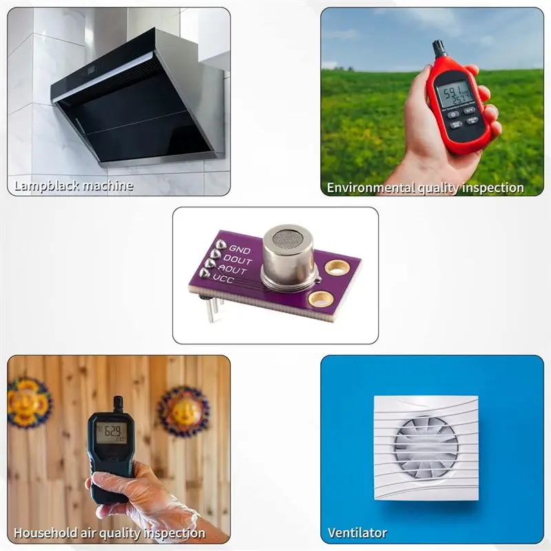 AAAF MS1100 Gas Sensor Module, High-Precision TVOC And CO2 Detection, Household And Laboratory Gas Quality Sensing