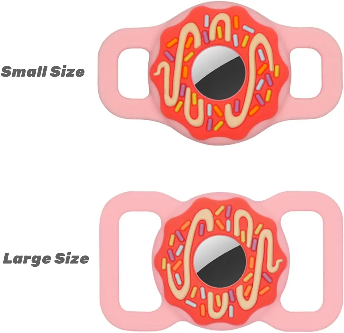 Airtag-子犬の首輪ケース,犬の首輪ホルダー,紛失防止ペットの首輪,3/8インチ,1/2インチ,5/8