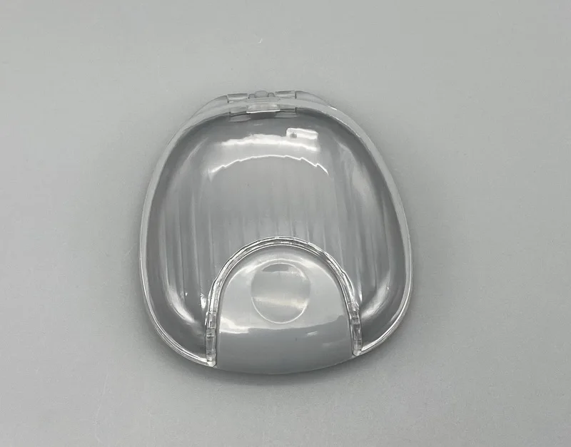1 piece Dental Orthodontics Invisible Braces Storage Box Case Retainer Aligner Tray portable Hygiene Boxes Gray Clear