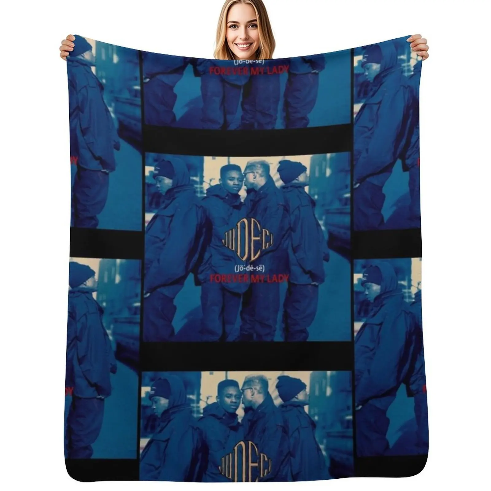 Jodeci Forever My Lady 19 Throw Blanket Cozy Warm Blanket for Bed Room Decor