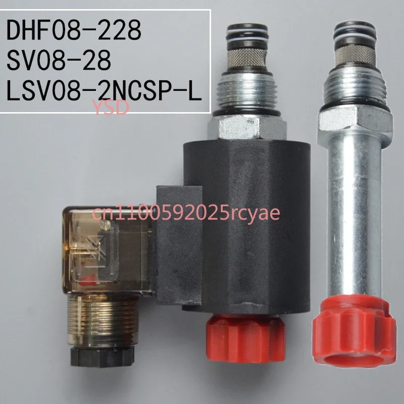 Two-position two-way DHF08-228 two-way cut-off type electromagnetic hydraulic cartridge reversing valve SV08-28 2NCSP
