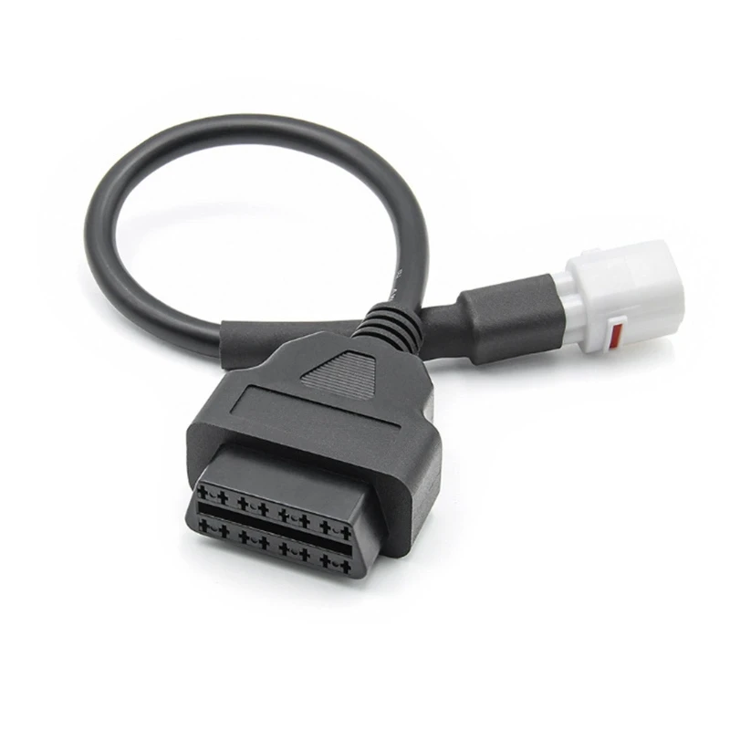 Car Diagnostic Tool Adapter Extension Cable Connector 4 PIN to OBD2 USB Interface Fit for yamaha- Motorcycle Programing