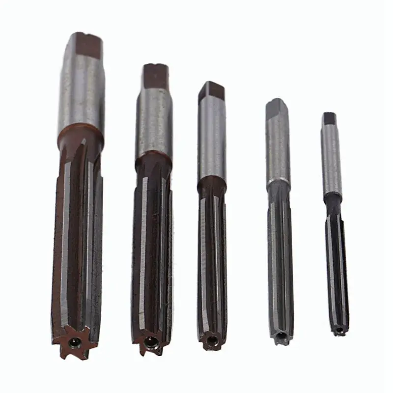 

ABJI-20Pcs Flutes Hand Reamers Set H8 Chucking Straight Shank Hand Reamers Set 4Mm/5Mm/6Mm/8Mm/10Mm