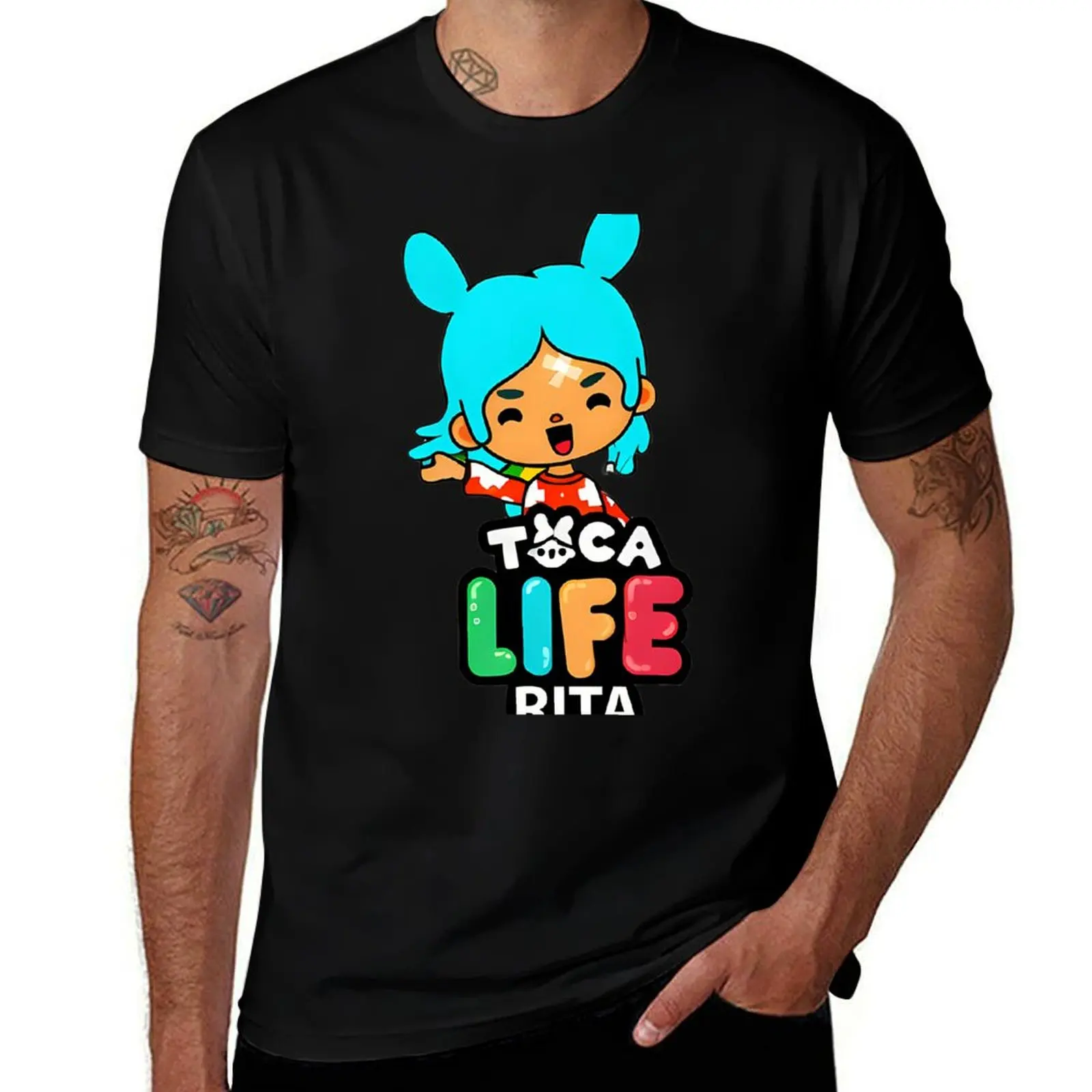 

Toca Life World T-Shirt t shirts for man cotton t shirts for man graphic vintage T-Shirt