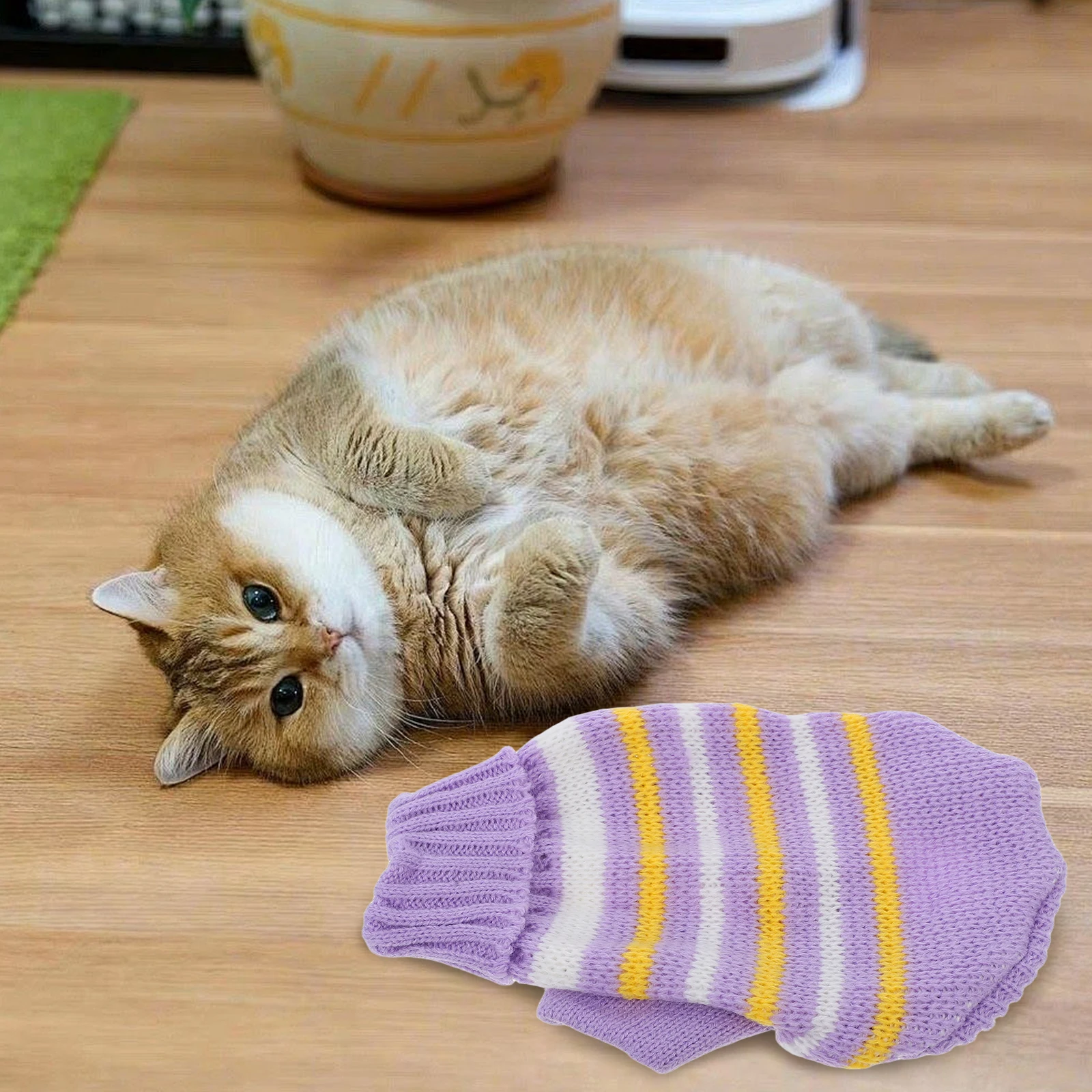 

Pet Cat Sweater Kitten for Cute Holiday Sweaters Dogs Clothes Christmas Cats Lapel