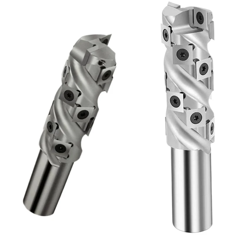 

5 Axis CNC Spiral Cutter with Replaceable Blades for Precision Machining