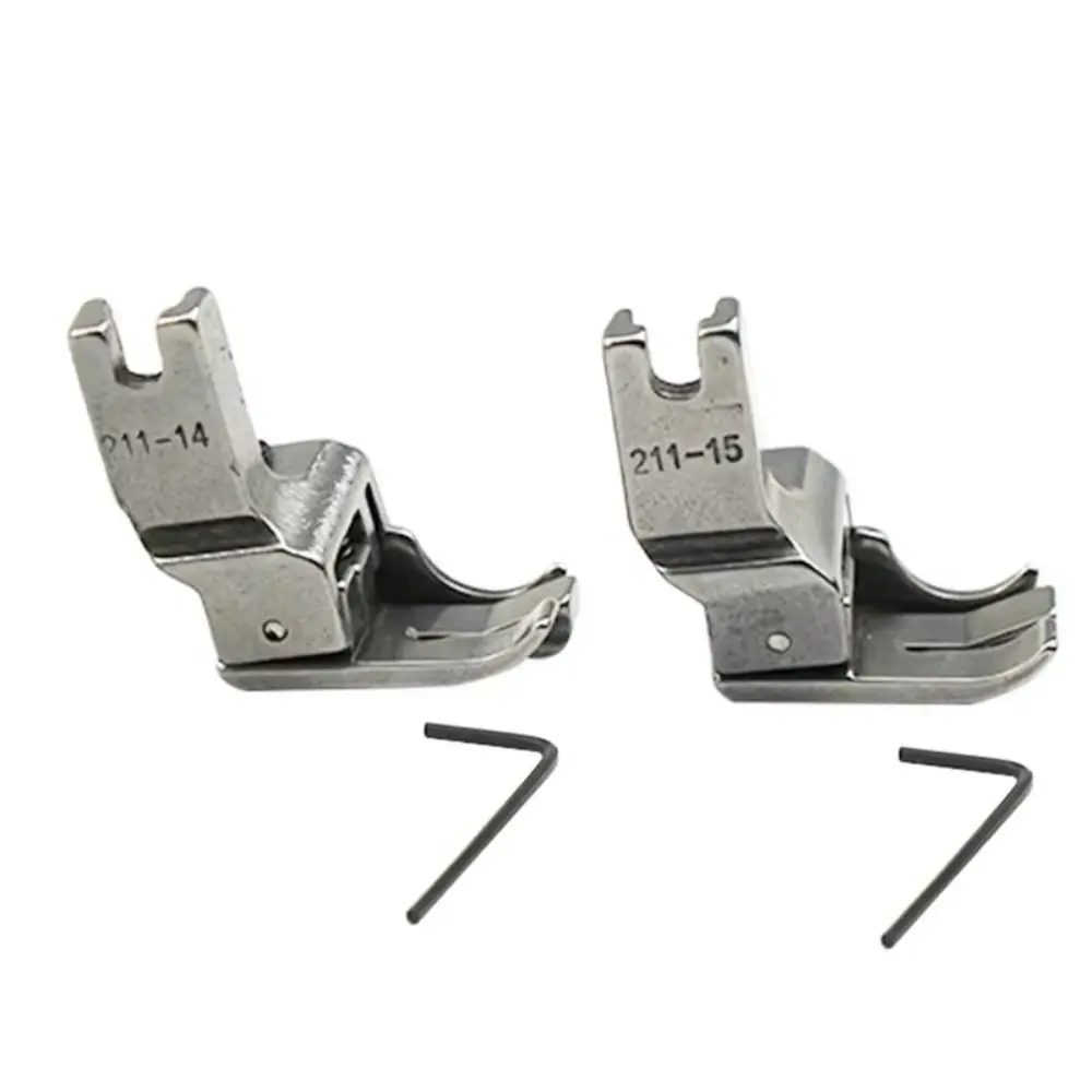 211-14/211-15 Double Compensating Presser Foot Right Guide Multifunctional Pressing Foot Industrial Top Stitch Presser Feet