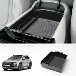 Center Console Armrest Box Tray For 2025 2026 Hyundai Tucson Limited Center Console Organizer Accessories Secondary Storage Box
