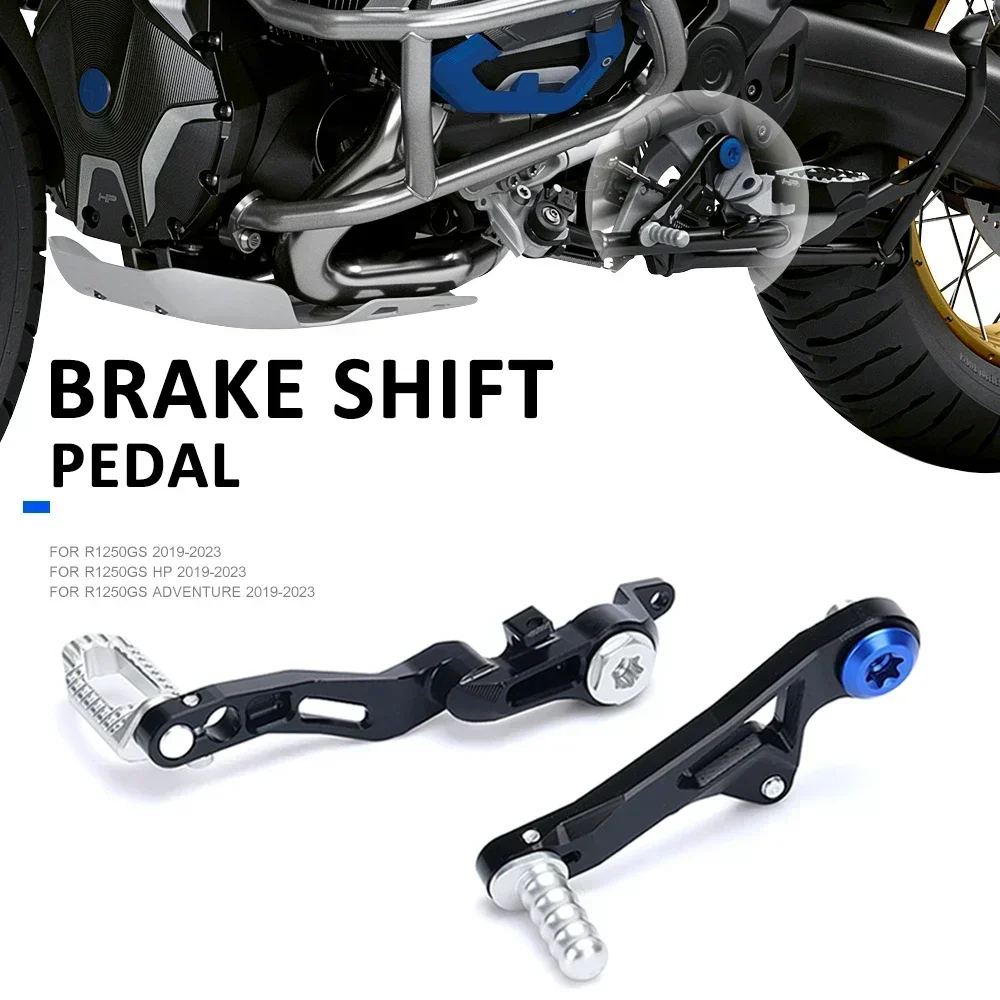 

New Motorcycle CNC Aluminum Shifter Shift Brake Master Lever Foot Pedal Set For BMW R1250GS R1250 GS ADVENTURE ADV R 1250 GS HP