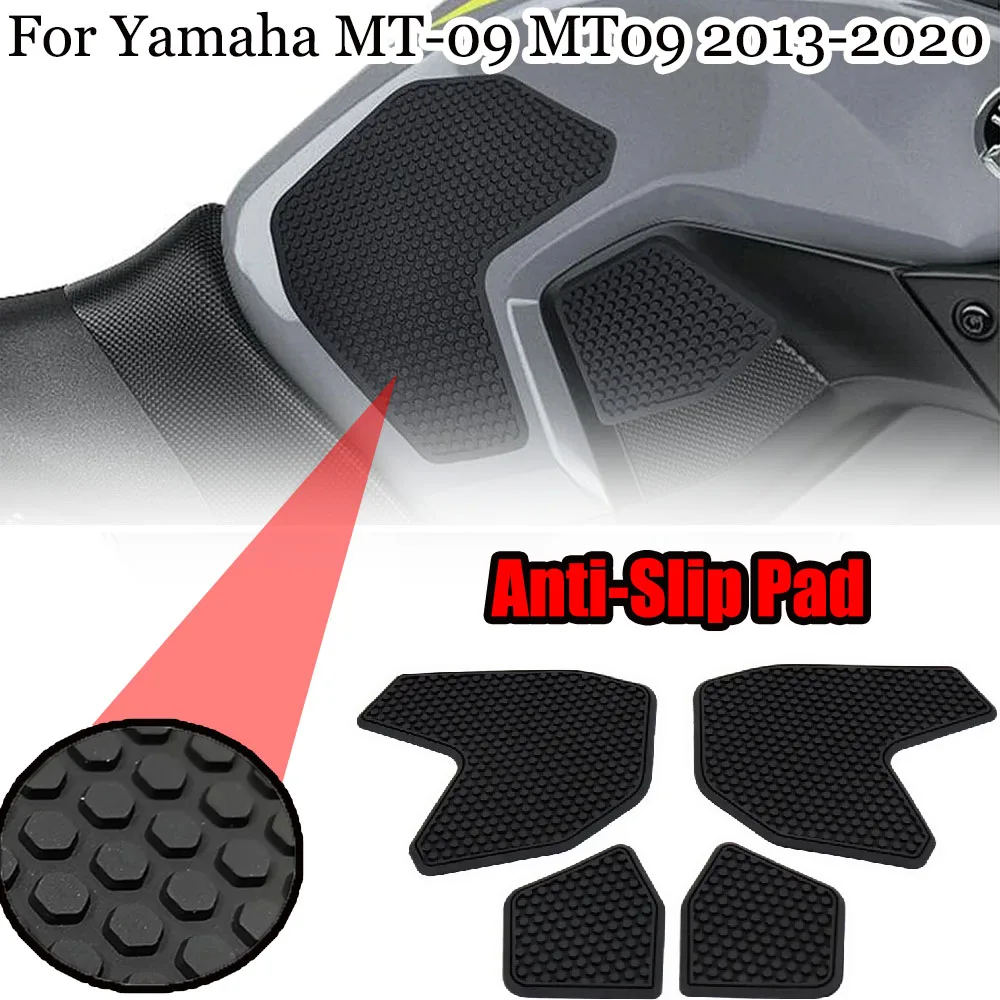 

FitFor Yamaha MT-09MT09 2013-2020 Motorcycle Anti-Slip Pad Tank Pad Protector Sticker Decal Gas Knee Grip Tank Traction Pad Side
