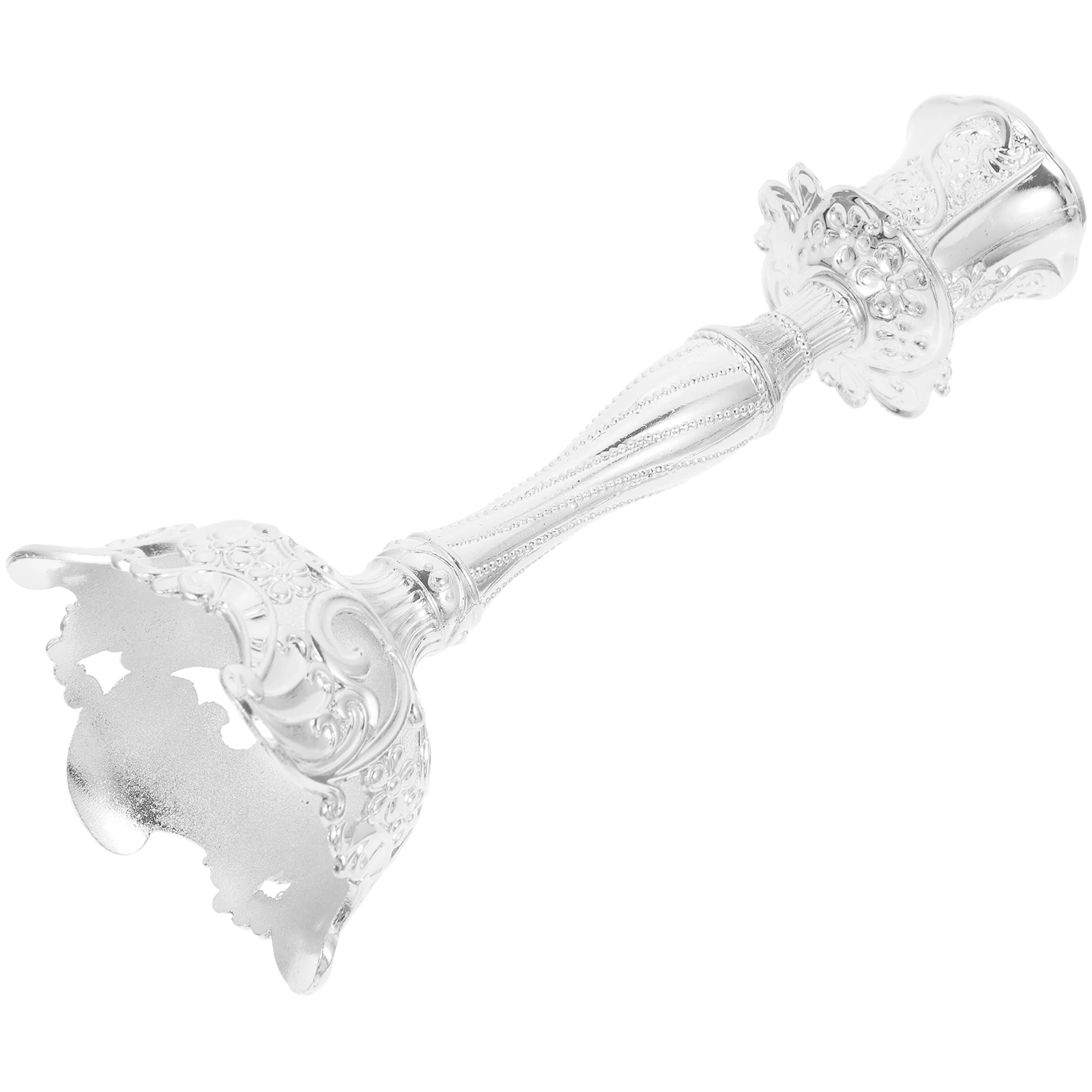 

Elegant Zinc Alloy Holder Decorative Pillar Stand for Wedding Party Xmas Dinner Romantic Metal Centerpiece