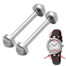 Screw Tube Rod Spring Bar Lug Stem Link Kit For GC Concave Watch Band YA1414 YA1415 Screw Connecting Rod 12mm 14mm Accessories