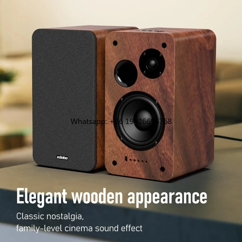 

Professional Surround 5.1 Dj Amplifier Hifi Active Bookshelf Blue Tooth Speaker Home Theatre Wooden Music Speakers manufacturer
