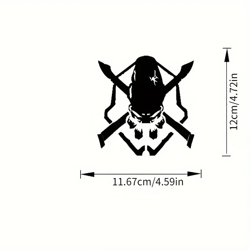 1 قطعة ملصق رمز الفايكنج ملصق حائط من الفينيل لخوذة الشاحنة ملصق ديكور تكتيكي لافتة للنظر