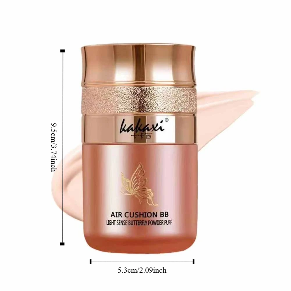 Whitening Butterfly Cushion BB Cream Oil-control Natural Finish Moisturizing Foundation Concealer CC Cream Waterproof Makeup