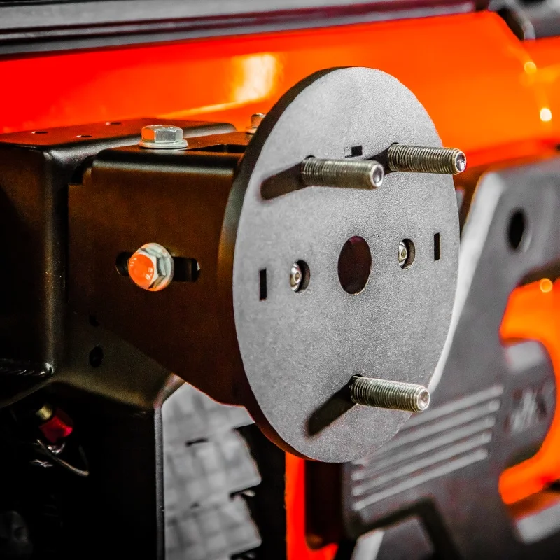 for  Jeep Wrangler Reinforced Hinge Spare Tire Rack New Hardcore Cross-country Retrofit/Upgrade Aluminum Alloy Forging