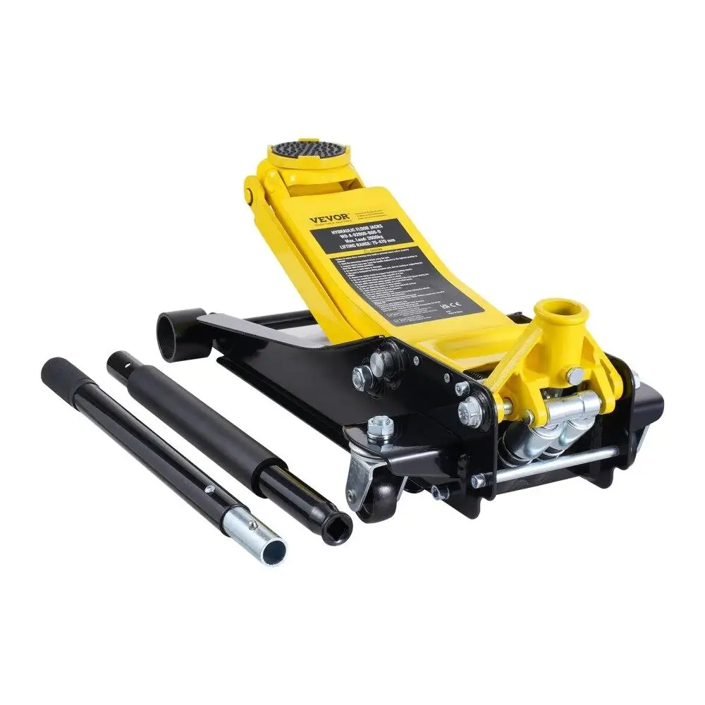 

Low Profile Floor Jack 2 Ton Heavy Duty Dual Piston Rapid Pump