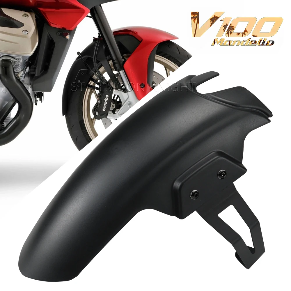 

Mudguard Extensions For Moto Guzzi V 100 V100 Mandello S 2022- Motorcycle Fender Extender Splash-proof Cover