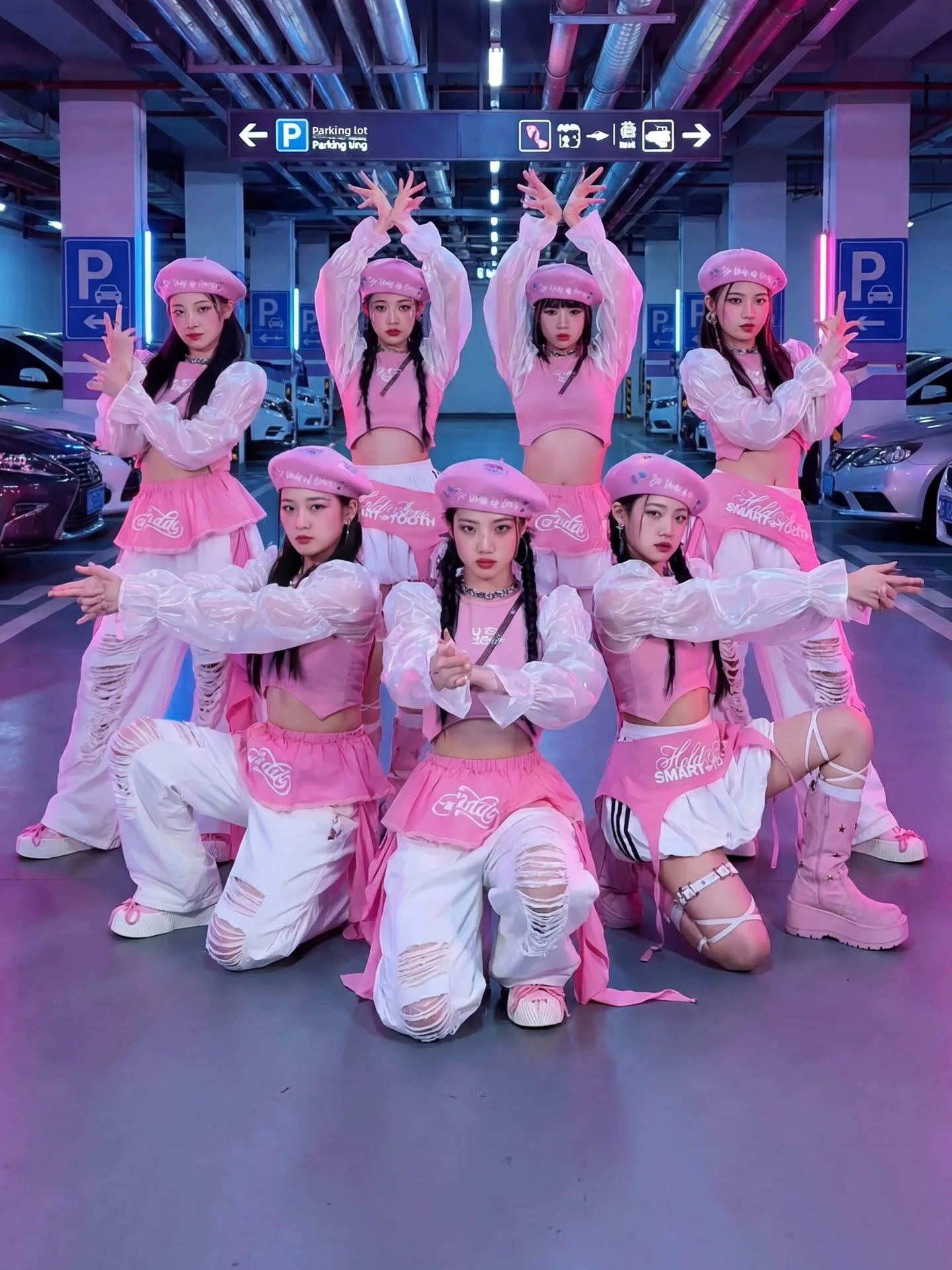 

Детский комплект для джазовых выступлений в стиле допамин-джаз, уличная мода, наряд для девочек, детская одежда