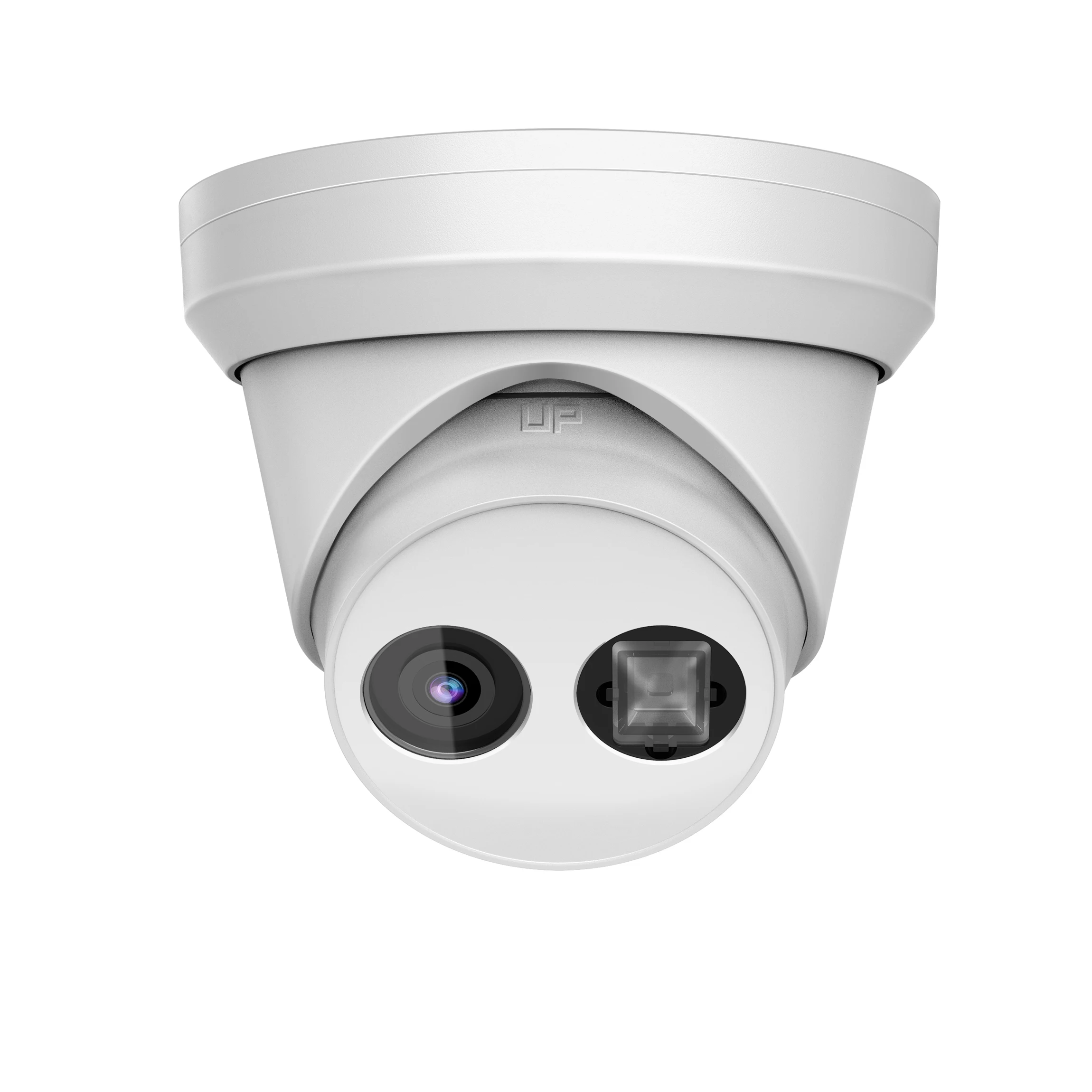 OEM Hikvision 8MP AcuSense Fixed Turret Network Camera DS-2CD2383G2-IU Built-in 2Mic Line crossing,intrusion detection H.265+