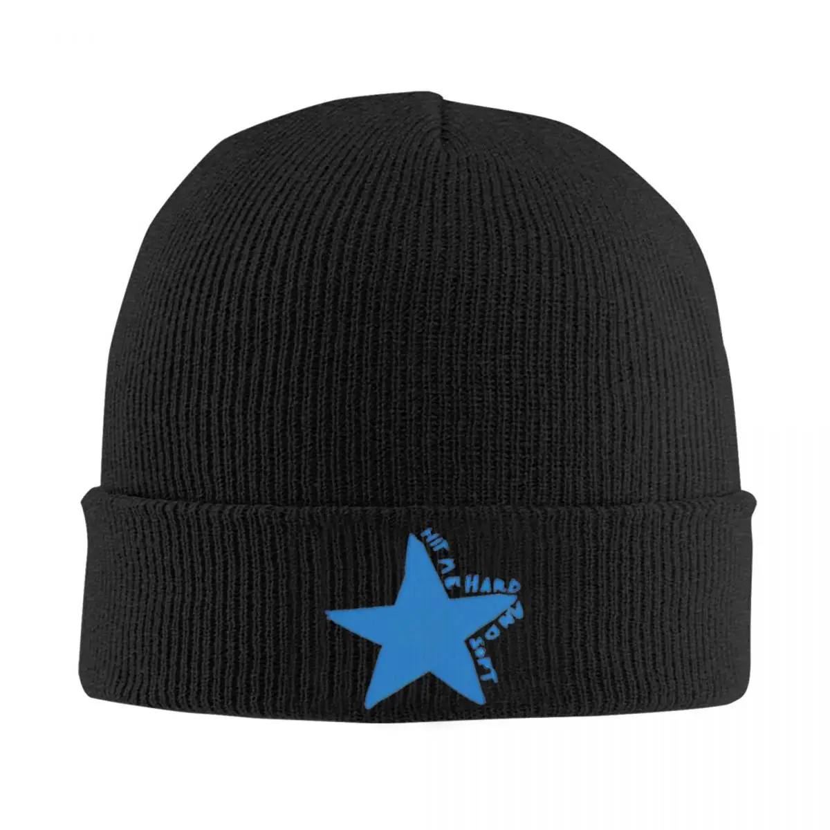 Blue Star Billies Hit Me cappelli duri e morbidi autunno inverno Skullies berretti Street Eilishs Cap Unisex acrilico Skullcap