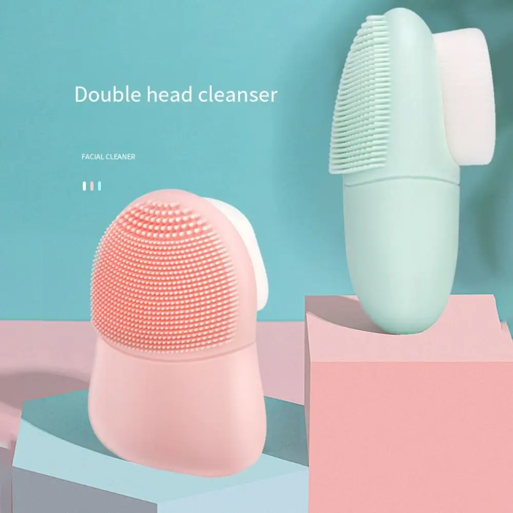 Cepillo de limpieza Facial de silicona, eliminador de espinillas, elimina el maquillaje, depurador Facial, limpieza de poros, limpieza profunda