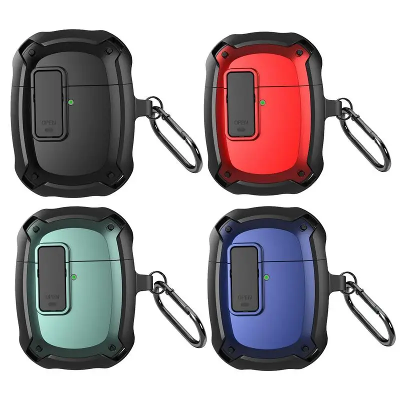 Case ForGoogleA-Series Shockproof Earphone Protective Shell Cover Case ForGoogleA With Hook New