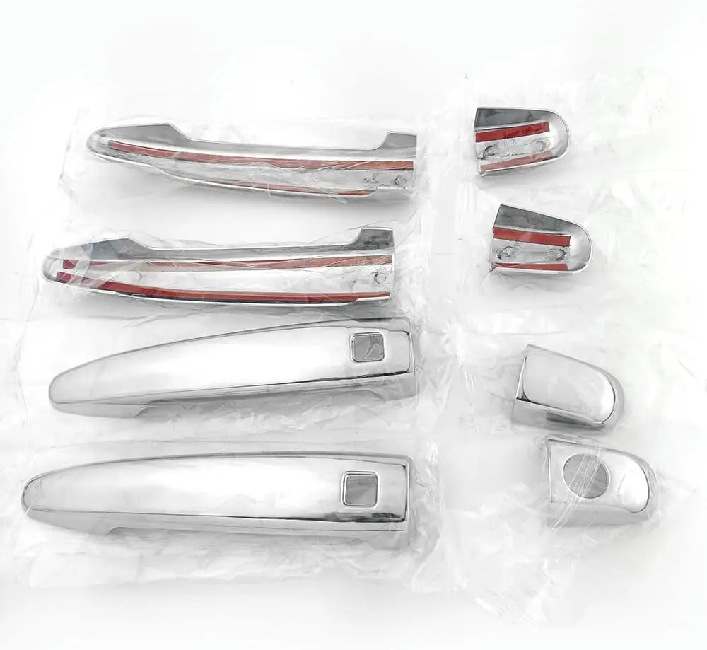 High Quality Chrome Door Handle Cover With Keyless Access for Toyota Auris / Allion / Belta / Blade free shipping