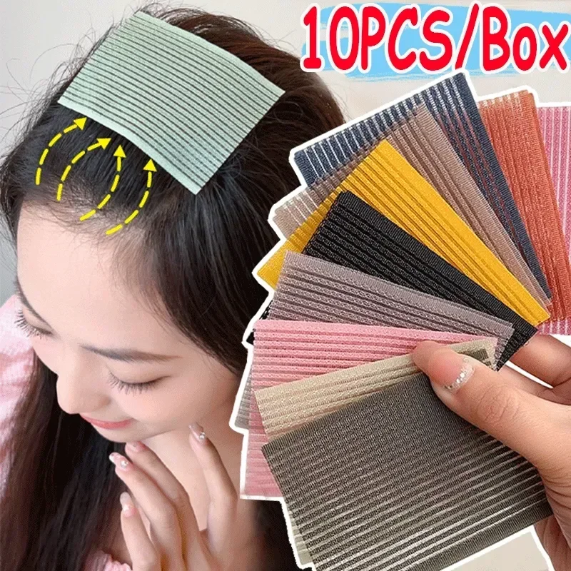 10PCS/Box Barber Traceless Hairdressing Tape Hair Holder Hairpin Barber Supplies Accessories Salon Hair Styling Tools