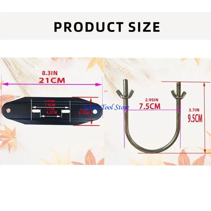 31GJ 2PCS Pemanas Listrik Braket Seluler 360 Directional Wheel Stand Universals Bracket Basis Roda Mudah Digunakan