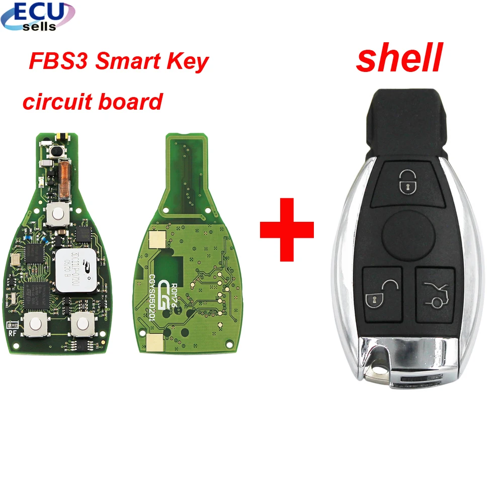 CGDI One Start Keyless Go 315Mhz/433Mhz FBS3 Smart Key For BE W164 W166 W216 W221 W251