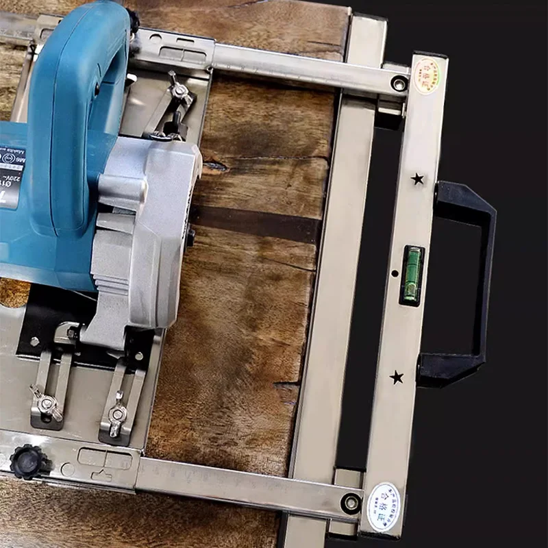 adjustable-edge-cutting-saw-jig-circular-saw-guide-rail-woodworking-positioning-frame-locator-suitable-for-4-5-inch-cutters