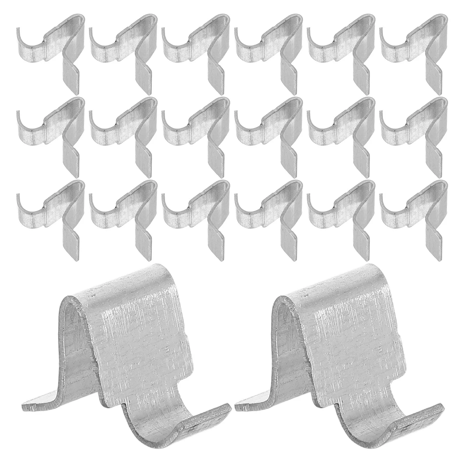 20Pcs Cabinet Shelf Clips Adjustable Metal Pilaster Clips for Cupboards Kitchen Cabinet Bookcases Display Shelves Support