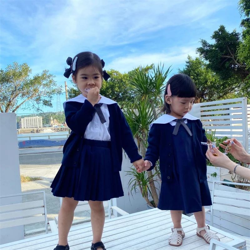 

Школьная форма/JKUniform, новый весенний детский комплект в студенческом стиле, рубашка с длинными рукавами, плиссированная юбка, весенне-осенняя школьная форма