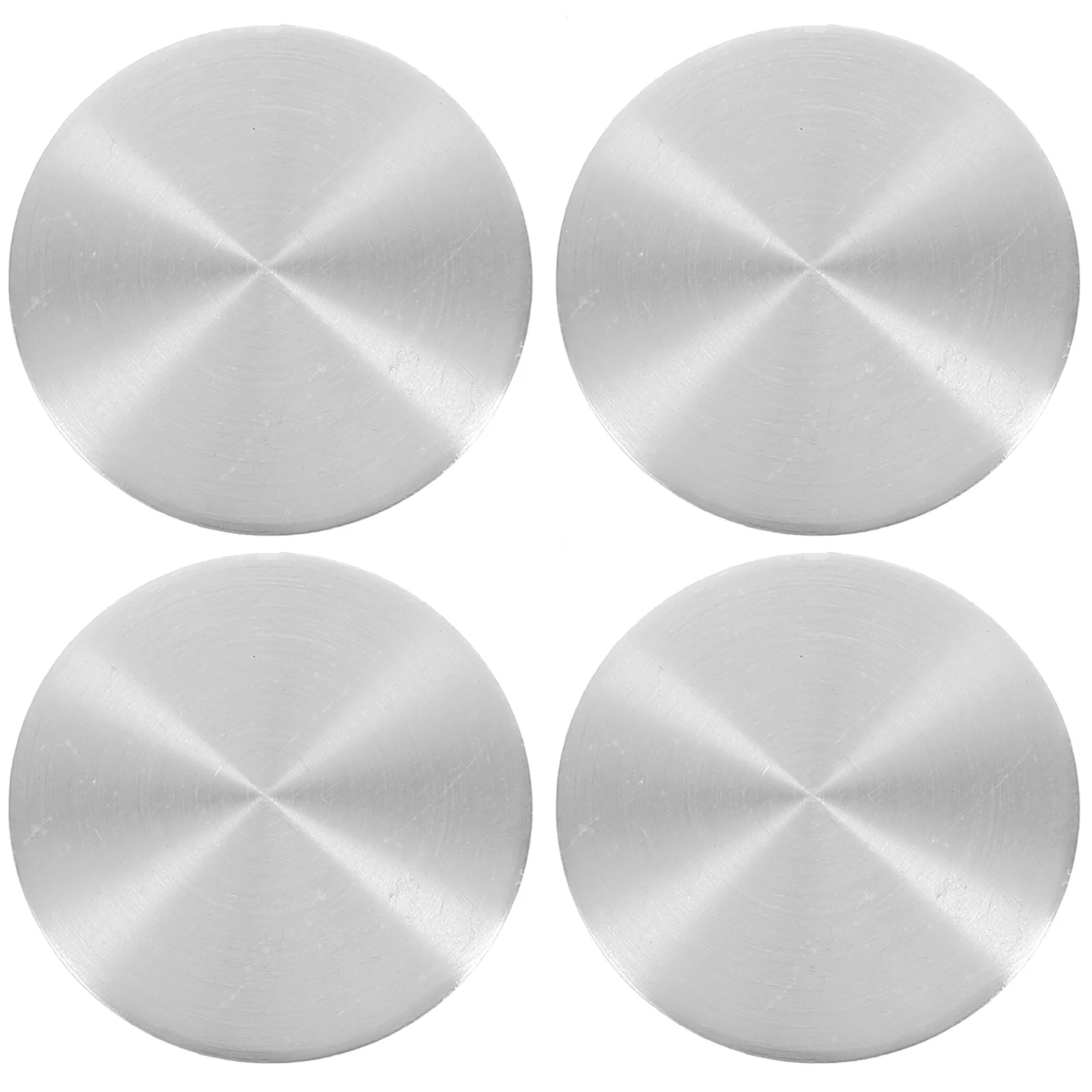 

4 Pcs Modified Stickers Hubcaps Car Wheel Center Cover Auto Rim Refit Covers Dirtproof Accessory Professional Vehicle Aluminum