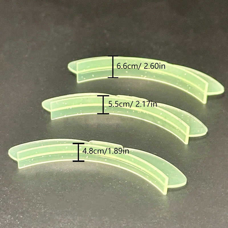 3 paia di cuscinetti in Silicone per sollevamento ciglia Flash Bow ciglia Perm 3D bigodino bende per gli occhi strumenti applicatori accessori per l'estensione delle ciglia