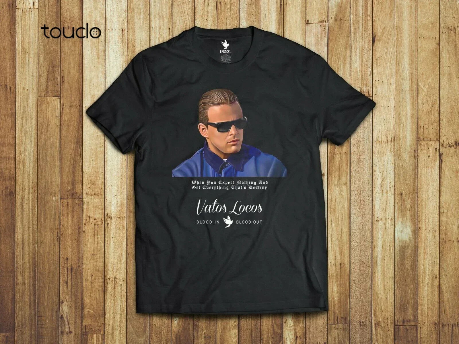 Blood In Blood Out Miklo T-Shirt 100% Cotton Vatos Locos limited edition la onda