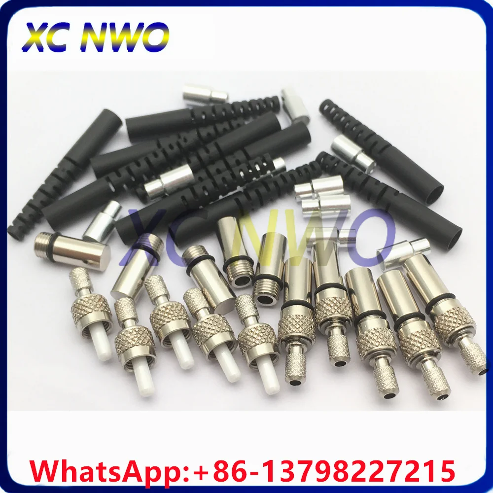 SMA905 Round Type 230um Ceramic Ferrule Fiber Optical Black Boot 3.0mm Connector-