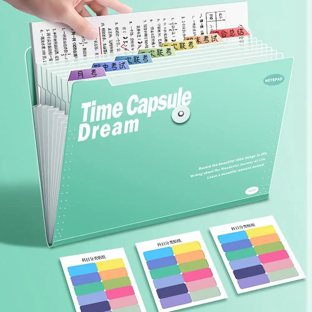 

Водонепроницаемая папка для документов формата А4 с 5/8/12 карманами, органайзер для сортировки, хранения тестов и документов, портфолио из ПП, подарок