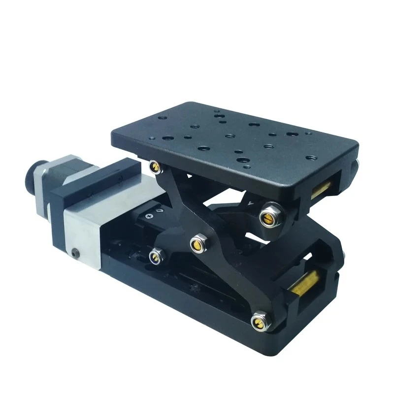 PT-GD401 Mini Electric Lifting Table Z-Axis Displacement Platform 60mm Stroke 120*80mm