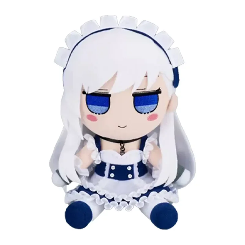 2025 جديد 20 سنتيمتر Azur Lane Belfast أفخم دمية لطيف القطن دمية أنيمي الأجهزة الطرفية لعبة هالوين هدية الكريسماس