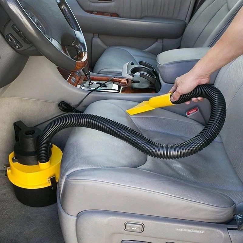 Car Vacuum Cleaner Car Multi-Function Vacuum Cleaner Portable Vacuum Cleaner Wet And Dry Universal Car Supplies Plastic