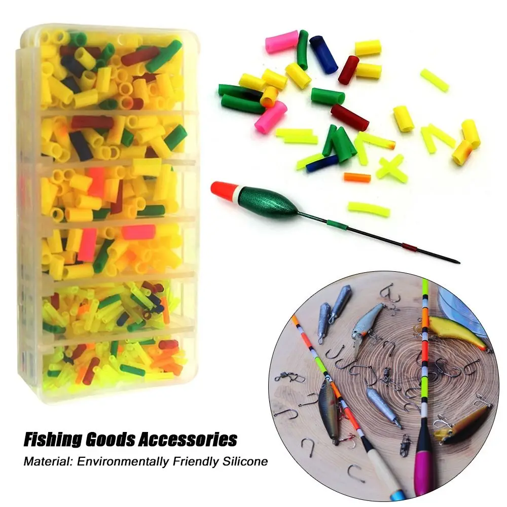 

Tackles Silicone boilie stop Fishing Goods Accessories Fixed Lines For Carp Tail Rubber Tubes Fishing Float Sleeves