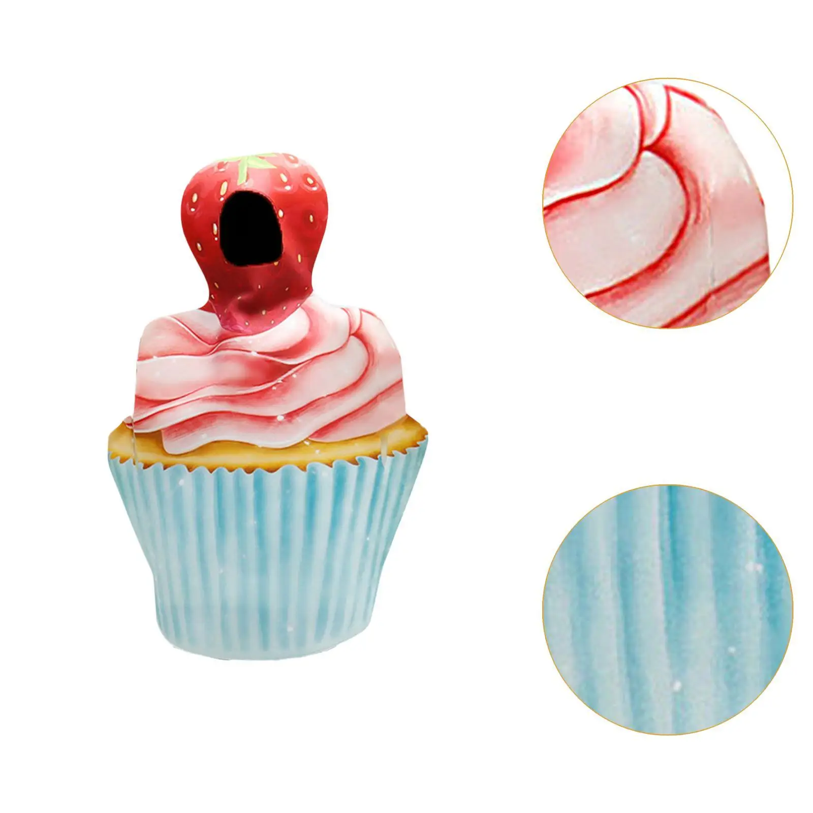 Costume de gâteau aux fraises, accessoire de dessin animé, Cosplay pour déguisement de fête d'halloween