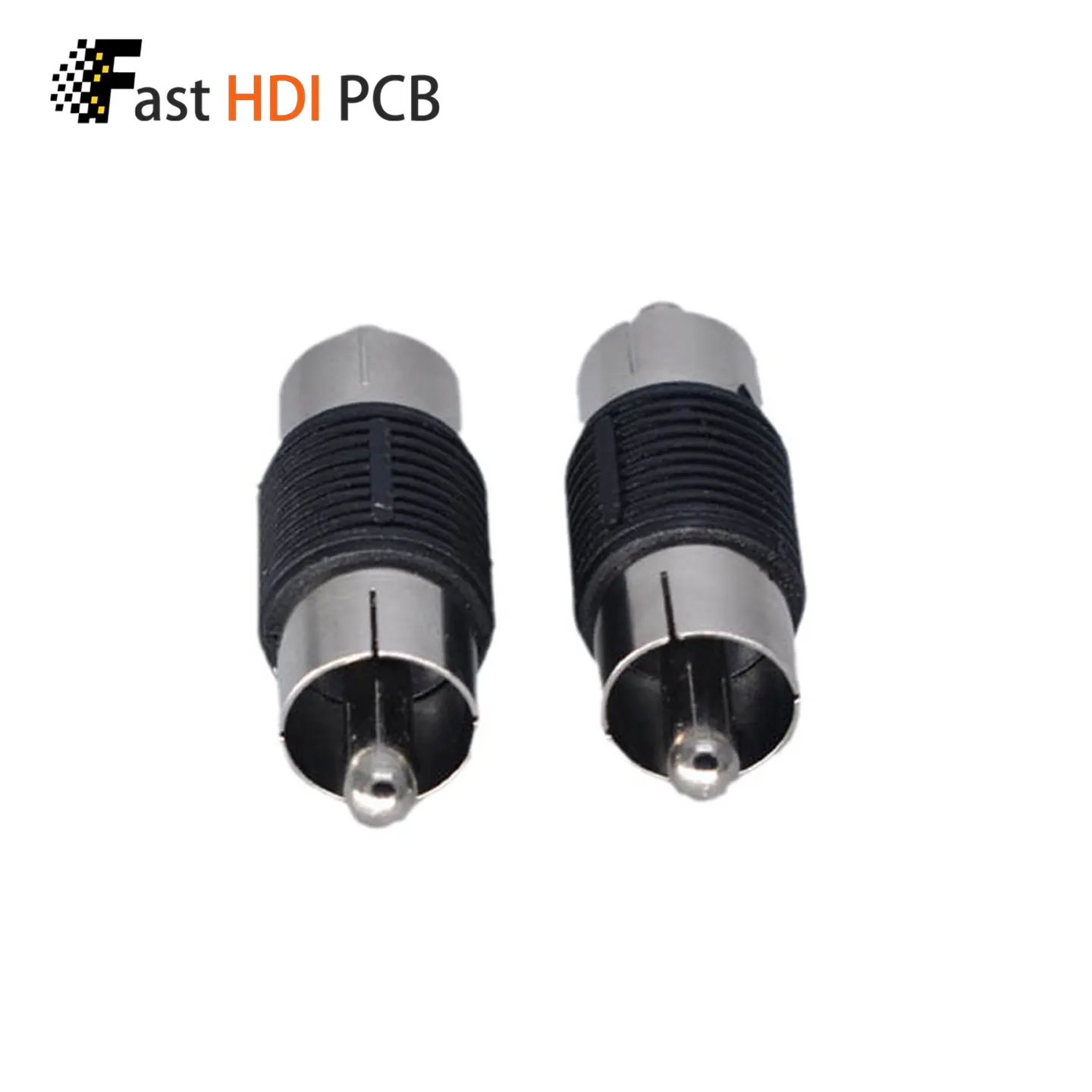RCA Male to Male Adapter RCA to RCA AV Audio Video Connector Double Male Coupler Straight Through for TV DVD Player Amplifier