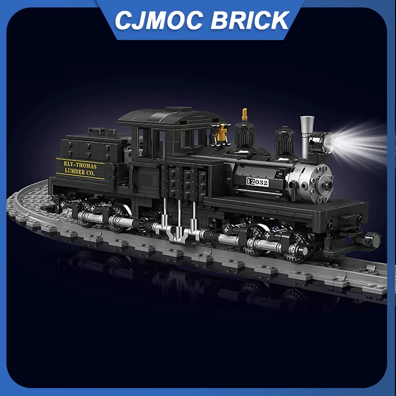 

Mould King 12032 Technical Car Toys RC Steam Trail Train Model Building Blocks Bricks Puzzle Toy Assembly Birthday Gift For Kids