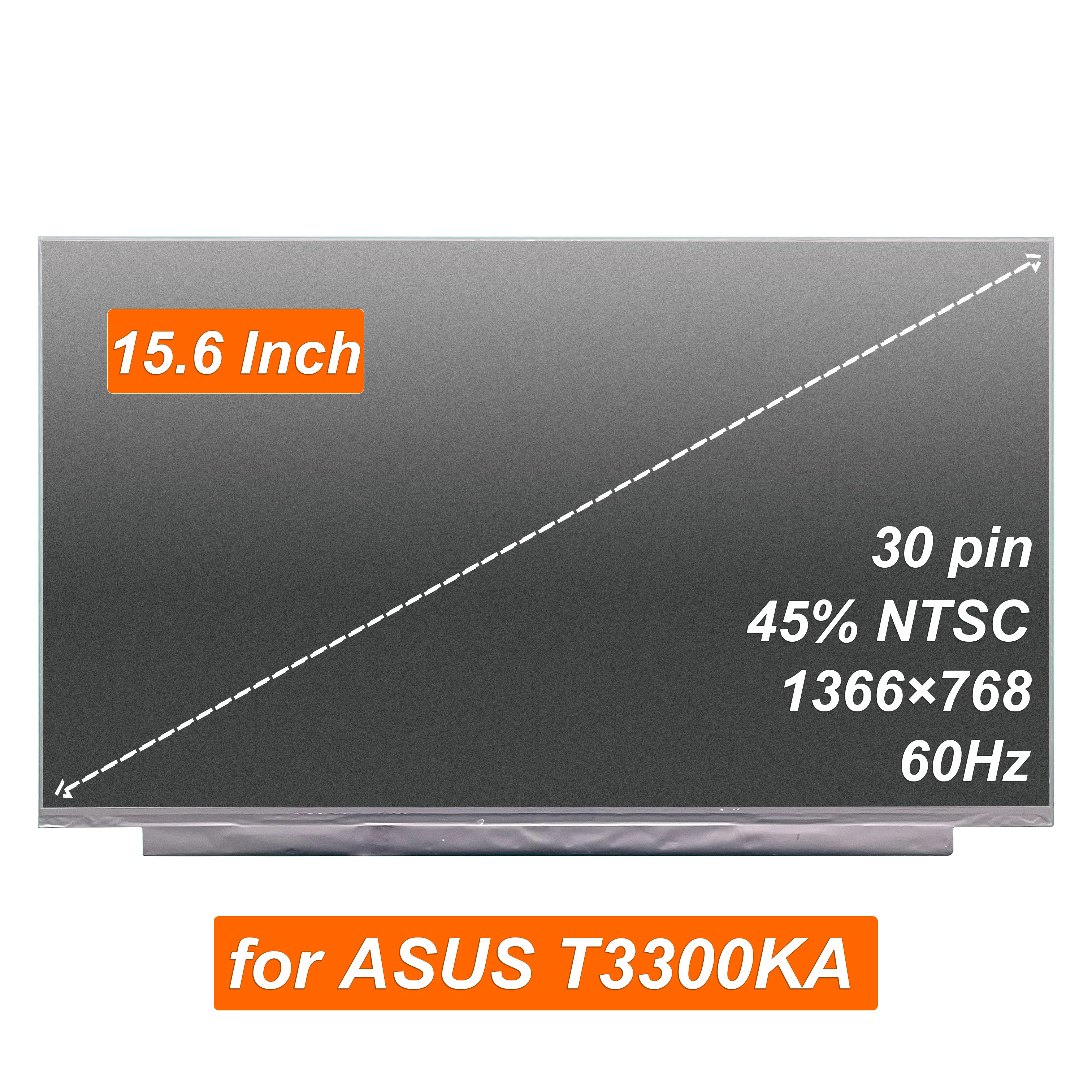 

15.6" LCD LED Laptop Screen NT156WHM-N49 for Latitude 3510 Inspiron 3501 3502 3505 1366×768 30pins Display Panel 96M67 096M67