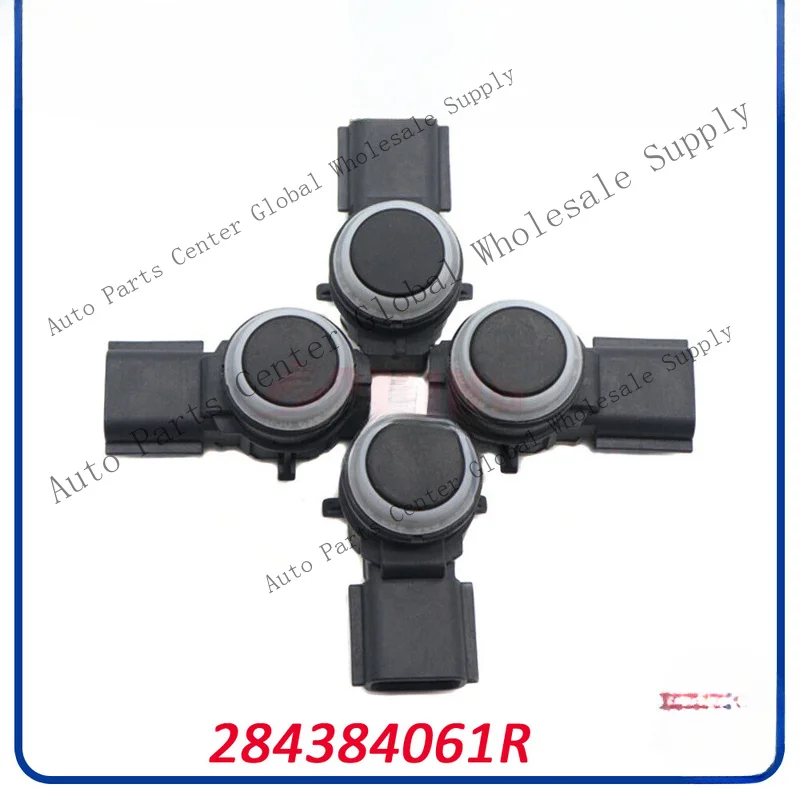 Z+ 284384061R New 4PCS PDC Parking Sensor For Renault Kadjar Espace Koleos Megane 3