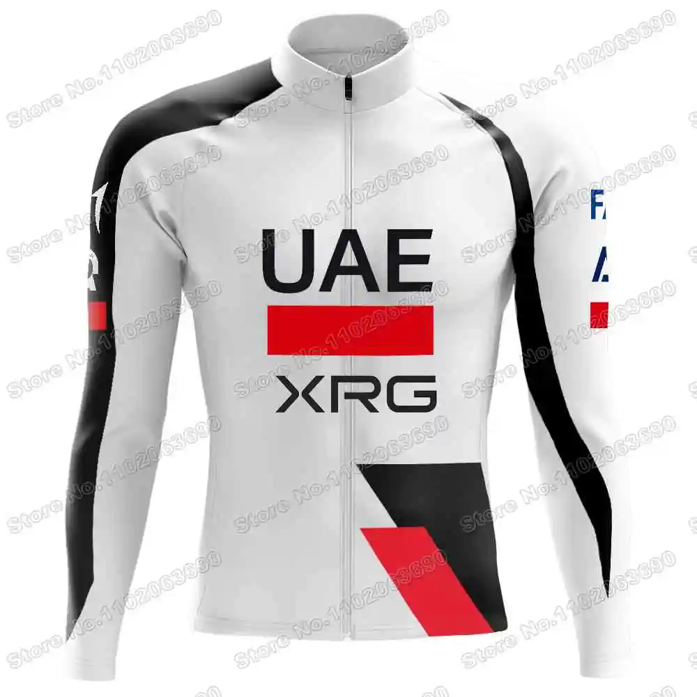 2026年UAEチーム サイクリングジャージ 長袖 世界チャンピオン タデイ