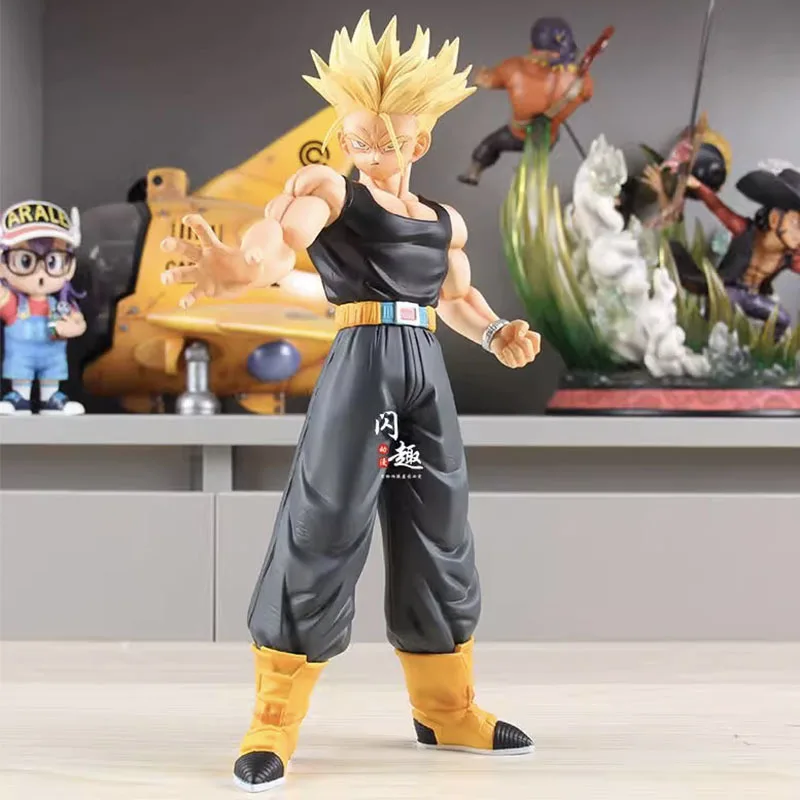 

30cm Dragon Ball Z Trunks Action Figure DBZ Torankusu Figuras Manga Figurine Toys Model Ornaments Anime Peripheral Kids Gift